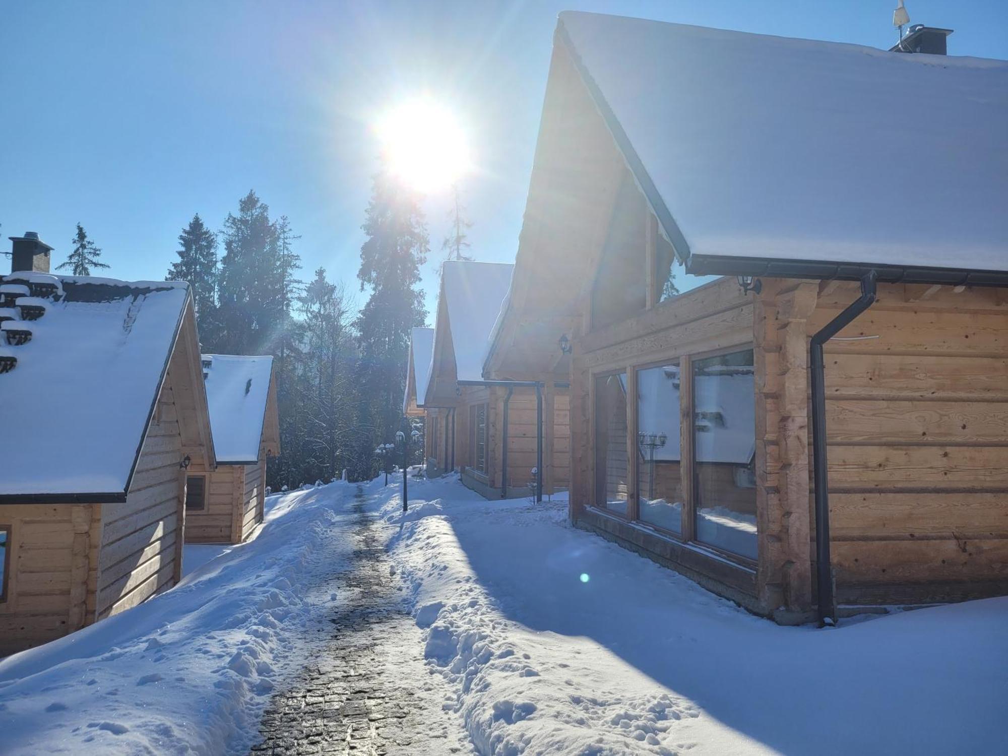 Domki I Pokoje Z Dostepem Do Spa Łapsze Niżne Exterior foto