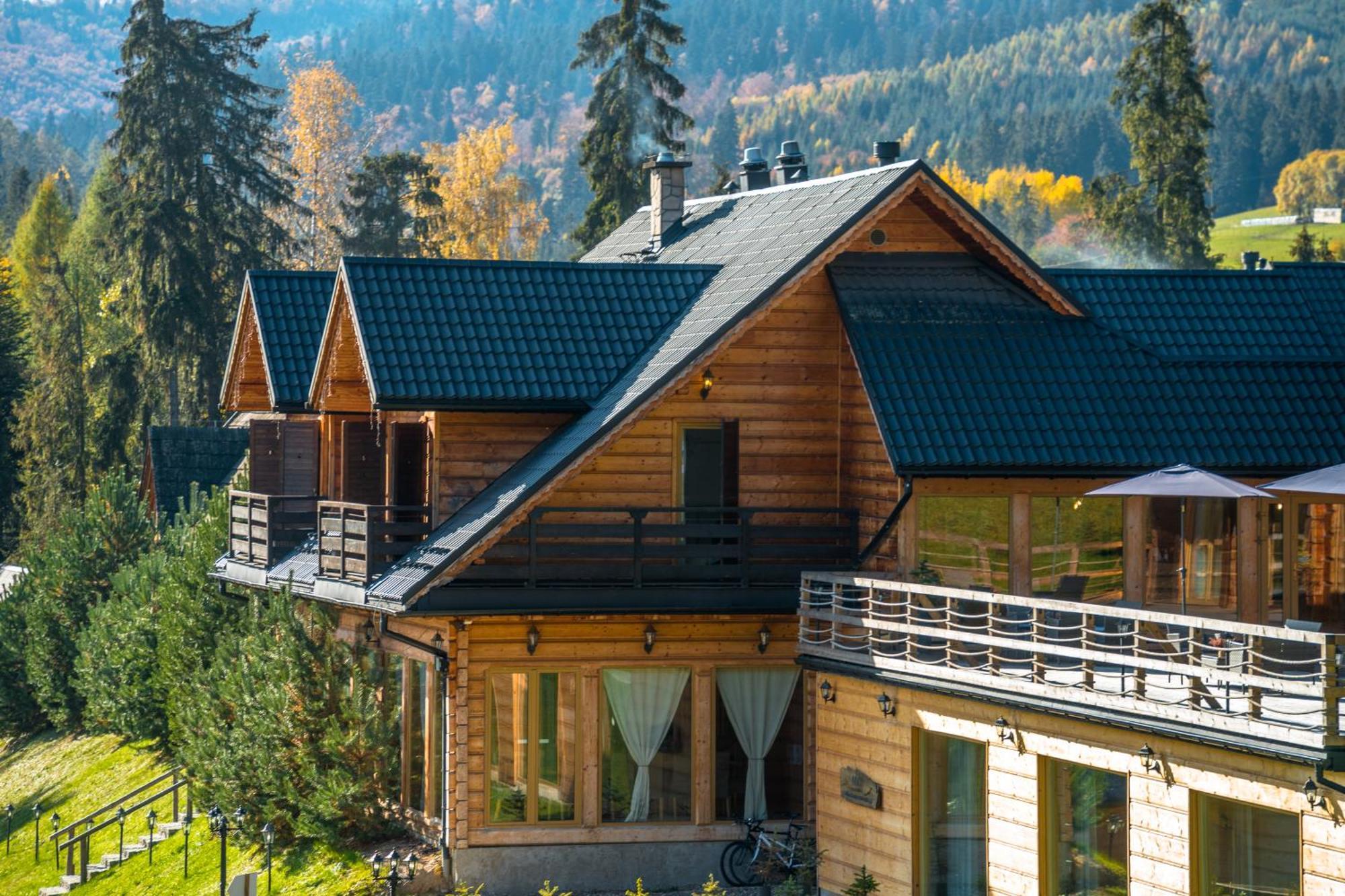Domki I Pokoje Z Dostepem Do Spa Łapsze Niżne Exterior foto